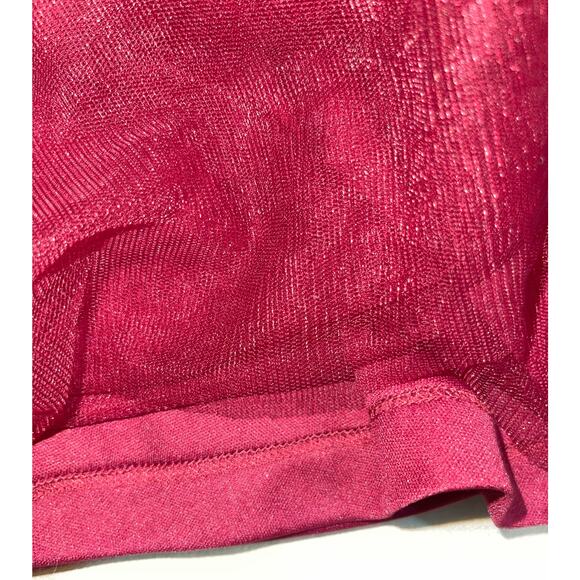 Harper Lemon Womens Prom Formal Two Piece Mini Dress Size M Cranberry - Picture 9 of 13